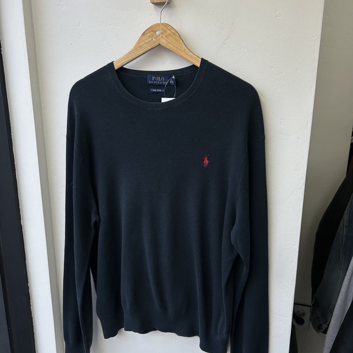 15821 - 폴로 랄프로렌 네이비 니트 (피마 코튼) 상품이미지2