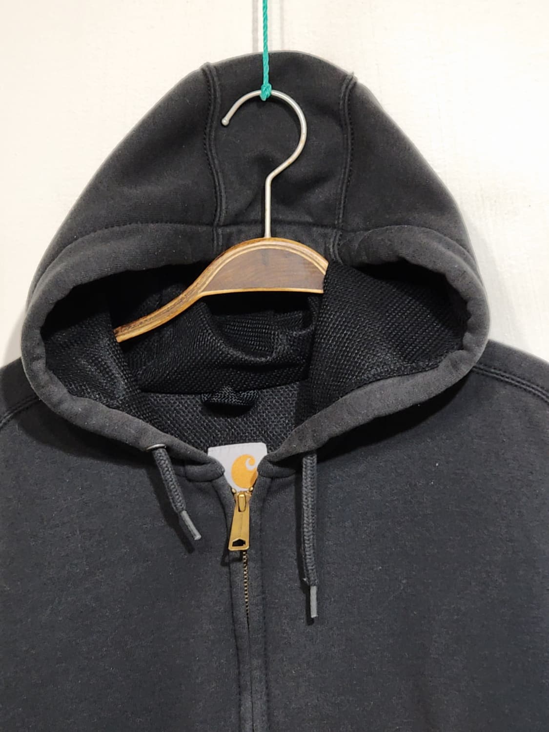 (XXL) 칼하트 써멀 후드집업 블랙 빅사이즈 티셔츠 아메카지  상품이미지2