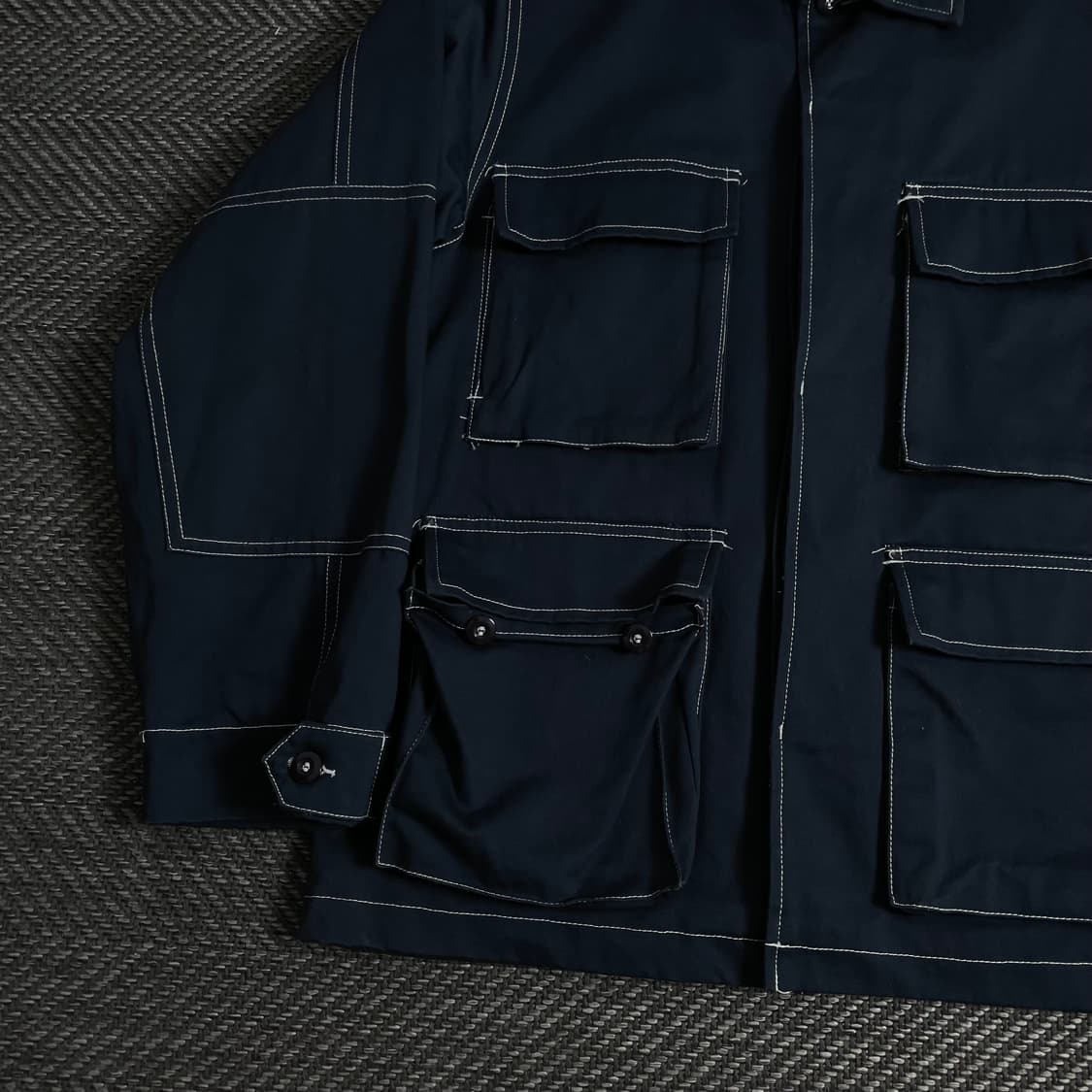 프리즘웍스 스티치 BDU 트러커 헌팅 자켓y 3786 상품이미지4