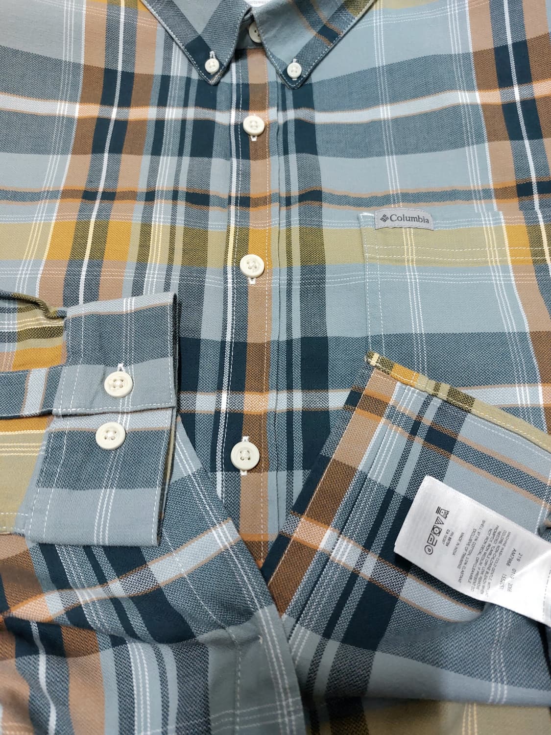 컬럼비아 면스판 셔츠 115 상품이미지6