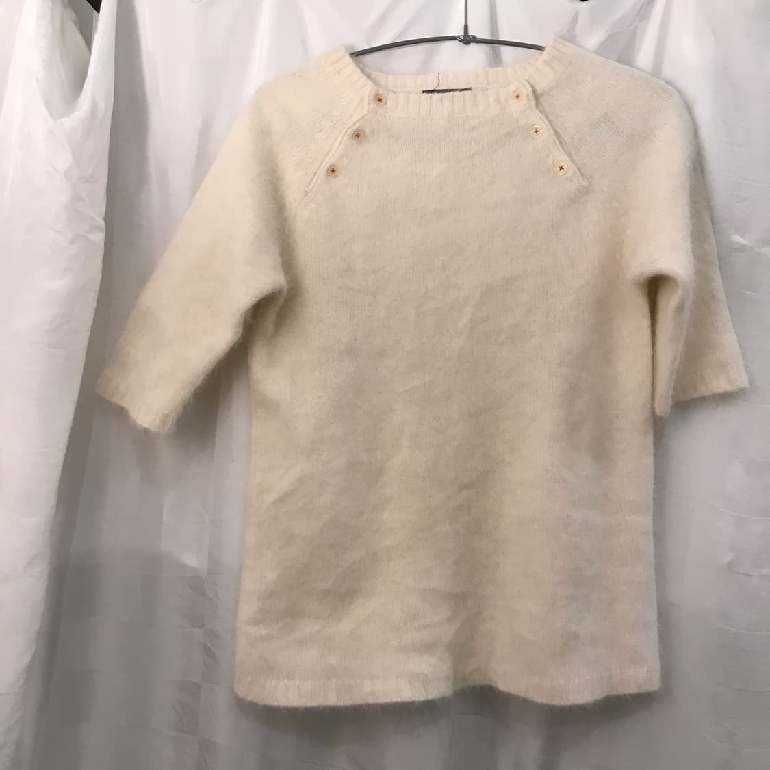 JPN Vintage 히메갸루 앙고라 반팔 니트 상품이미지2