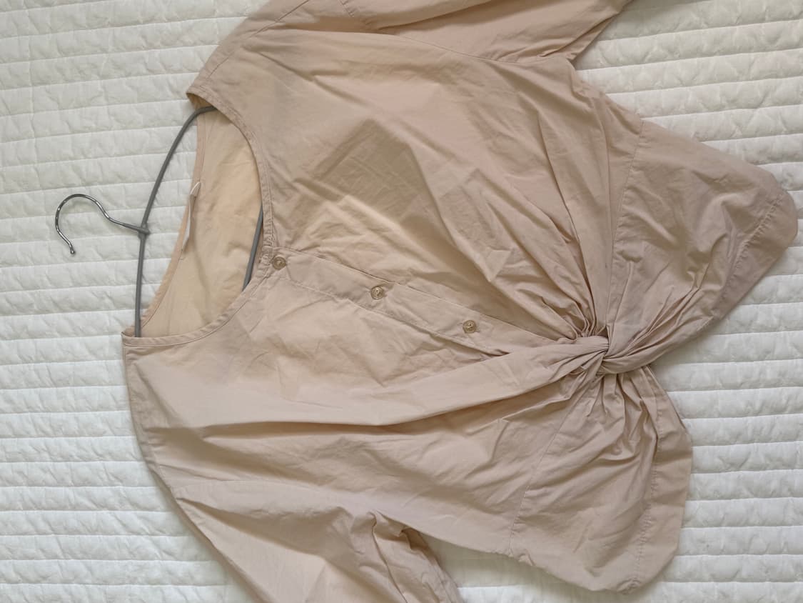인디브랜드 인스턴트펑크 매듭 블라우스 상품이미지3