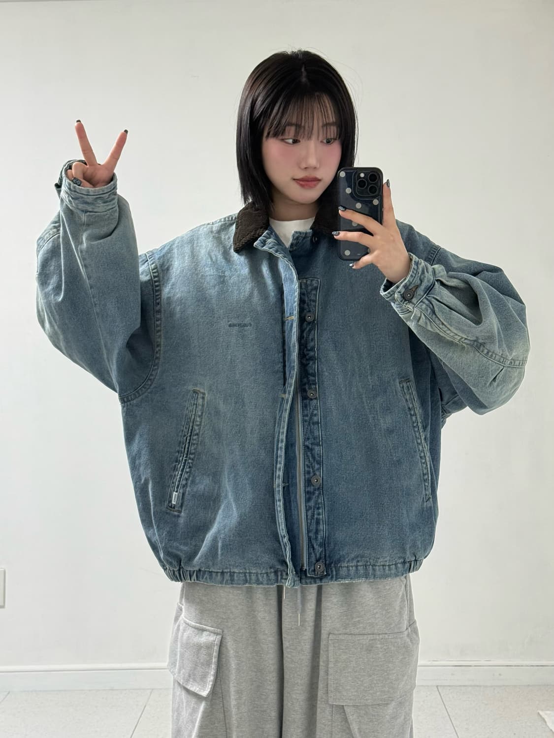 노티카 데님 자켓 상품이미지2