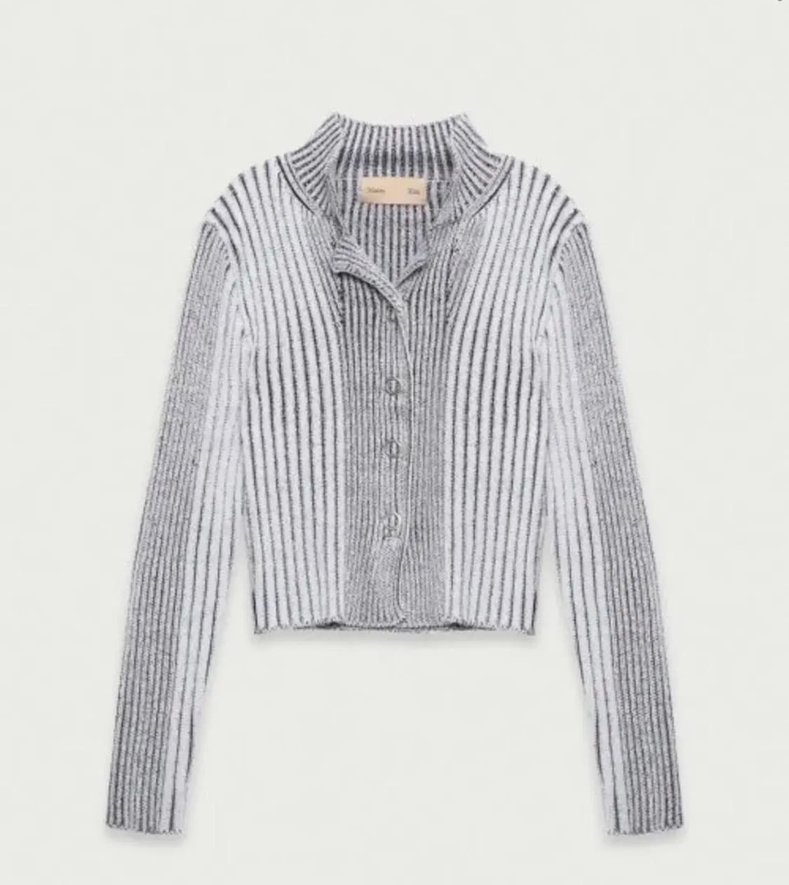 마뗑킴 스냅 콜라 니트 가디건  상품이미지1