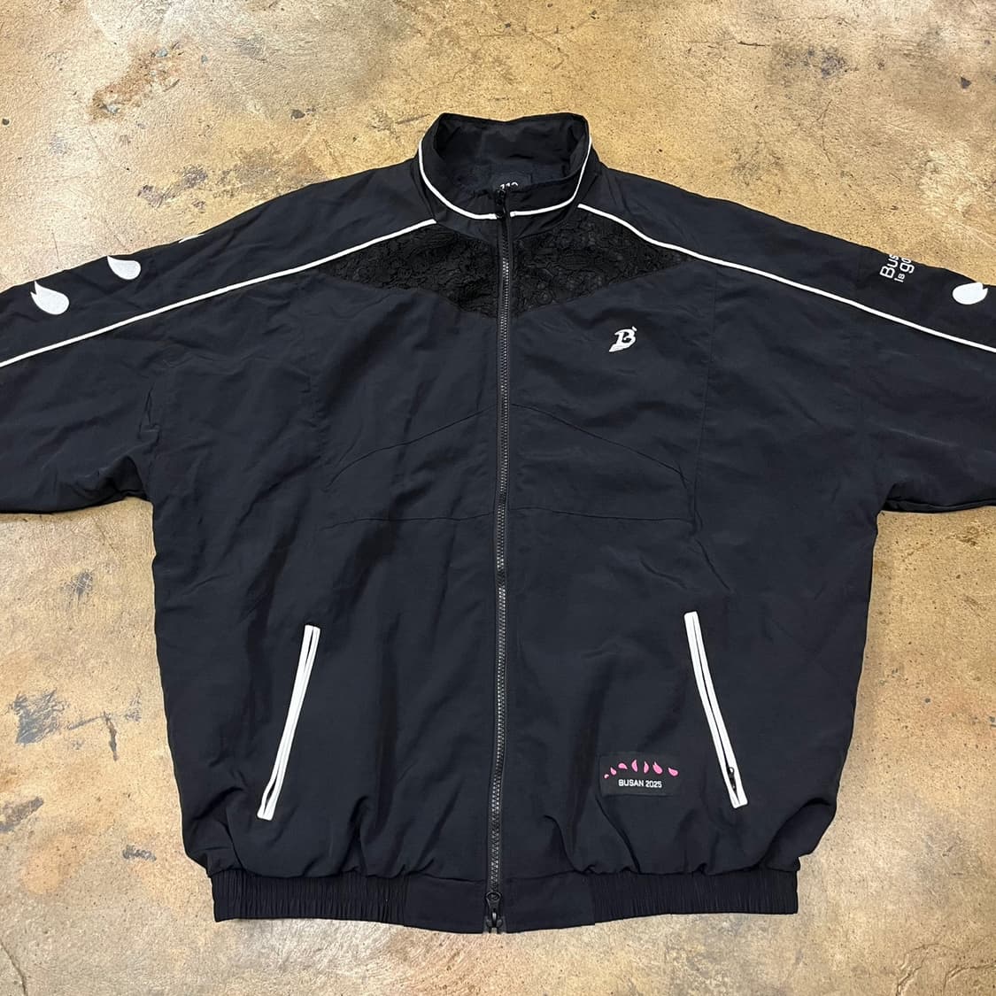 [110] 부산전국체전 우븐 바람막이 유니폼 자켓 근무복  b15 상품이미지3