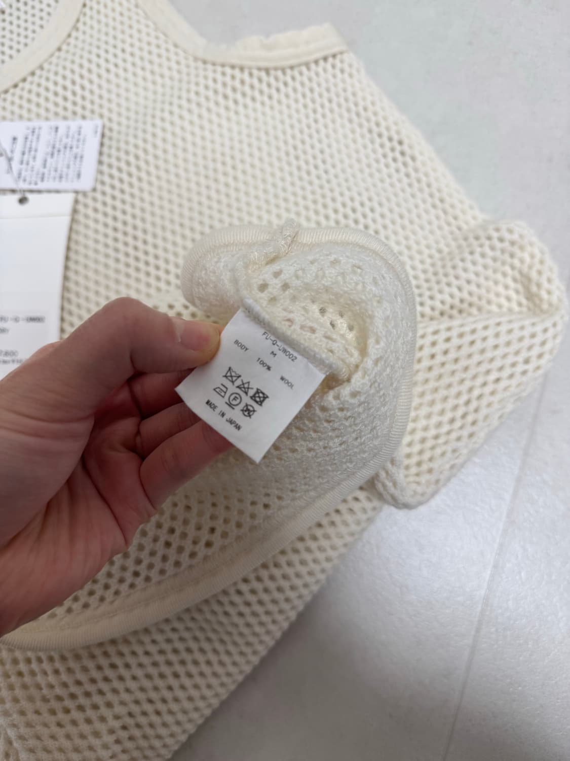 후미카우치다 니트 나시 상품이미지6