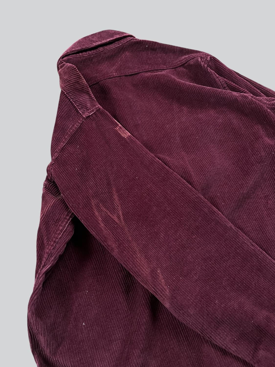 Usa made Deerskin 와인컬러 코듀로이 셔츠 상품이미지7