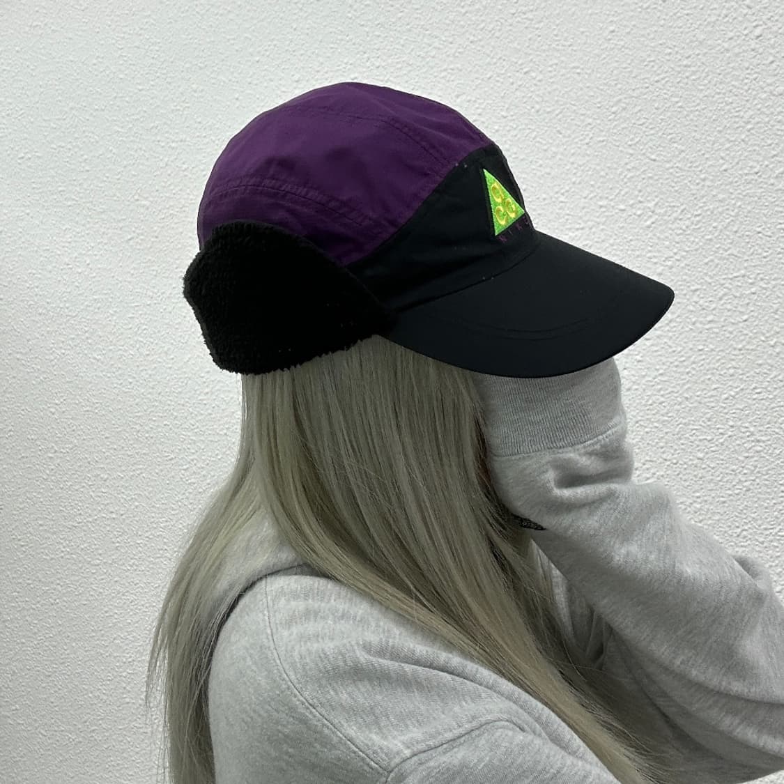 나이키 ACG 퍼플배색 군밤모자 상품이미지2