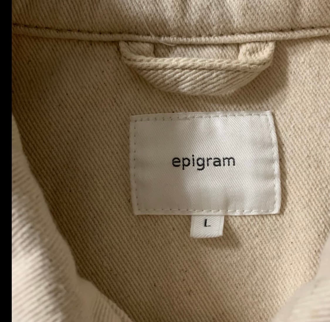 epigram ecru jacket 상품이미지5