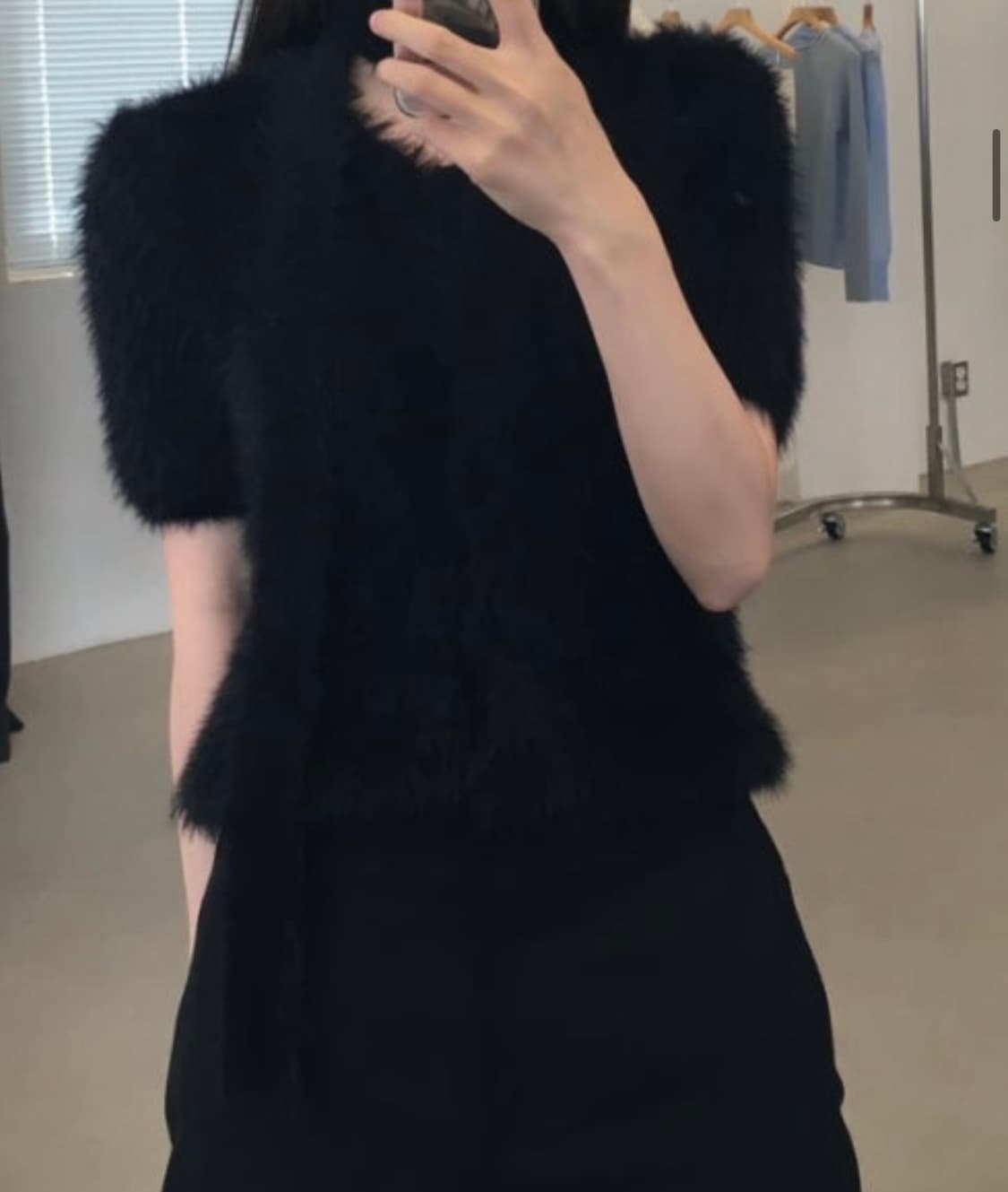 GBH 밍크 털 가디건 상품이미지4