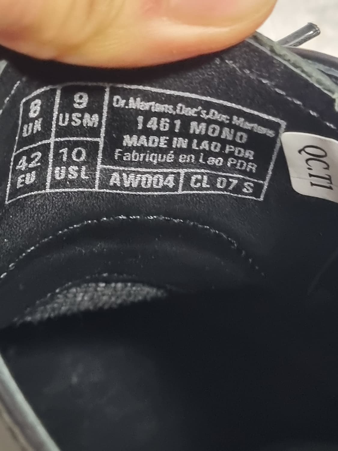 닥터마틴 1461 모노  상품이미지5