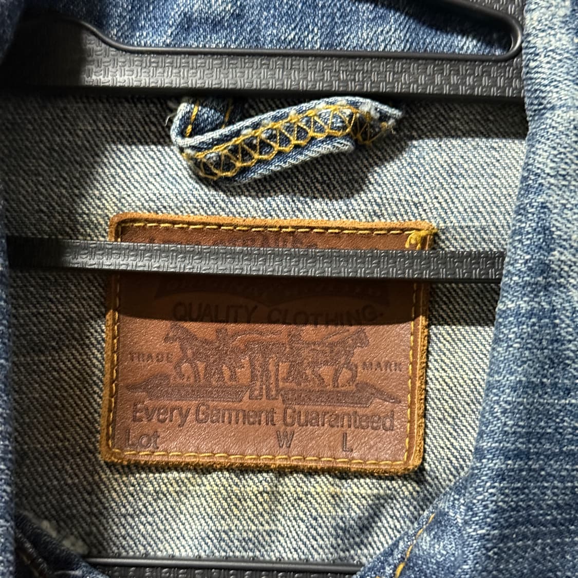 90s 리바이스 오리지널 USA 501 데님 트러커 자켓 상품이미지6