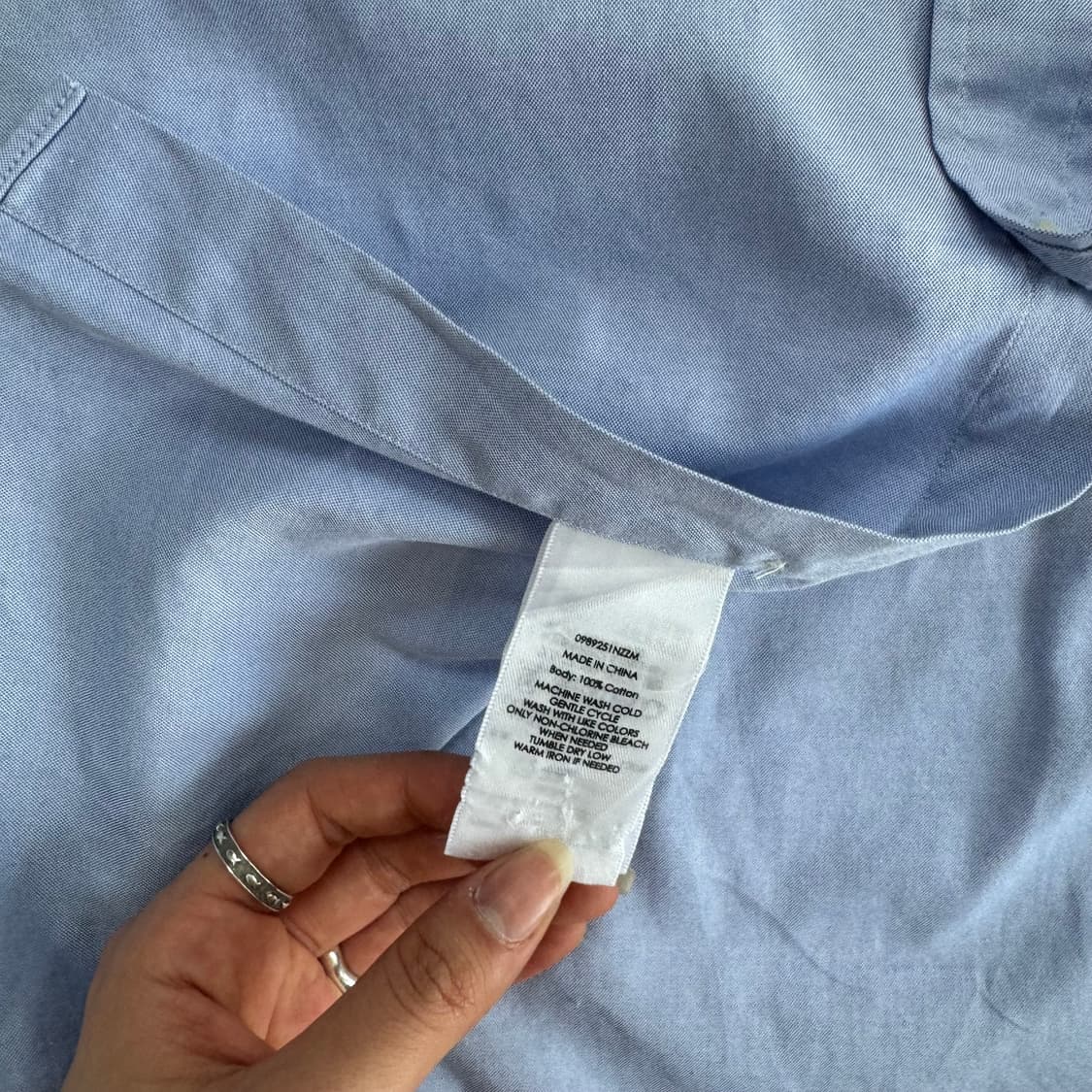 Polo 폴로 네이비 포니 블루 셔츠  상품이미지6