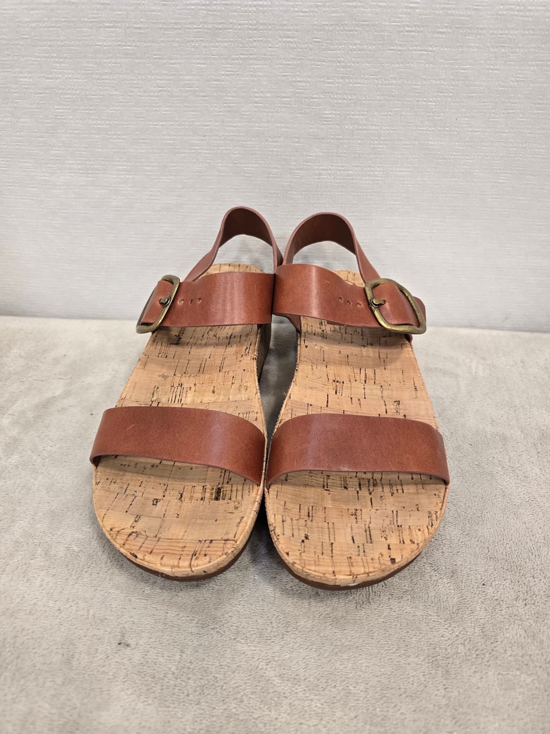 핏플랍 브라운 코르크 스트랩 샌들 230~235 상품이미지2