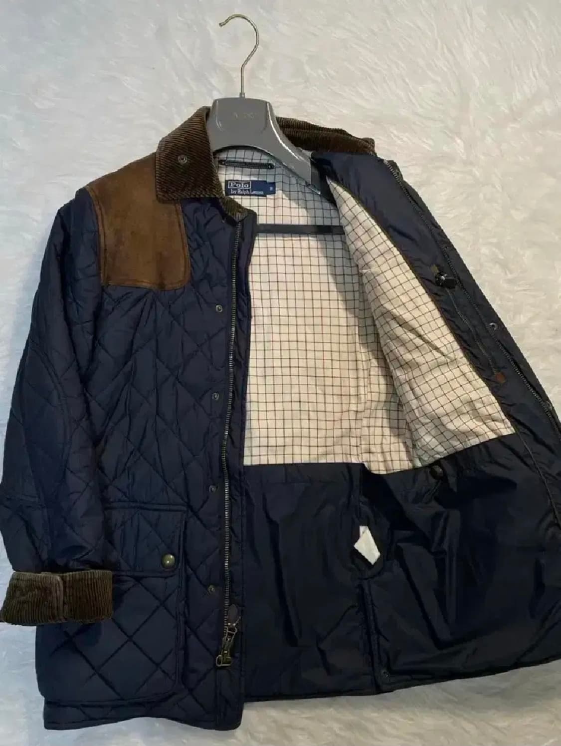 폴로 랄프로렌 헤리티지 캠든 퀼팅 헌팅 자켓 11fw 네이비 상품이미지2