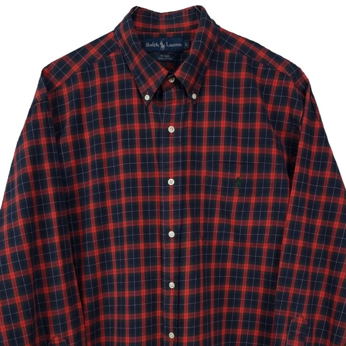 [폴로 랄프로렌] 포니 로고 자수 블레이크 체크 셔츠 M19120 상품이미지4