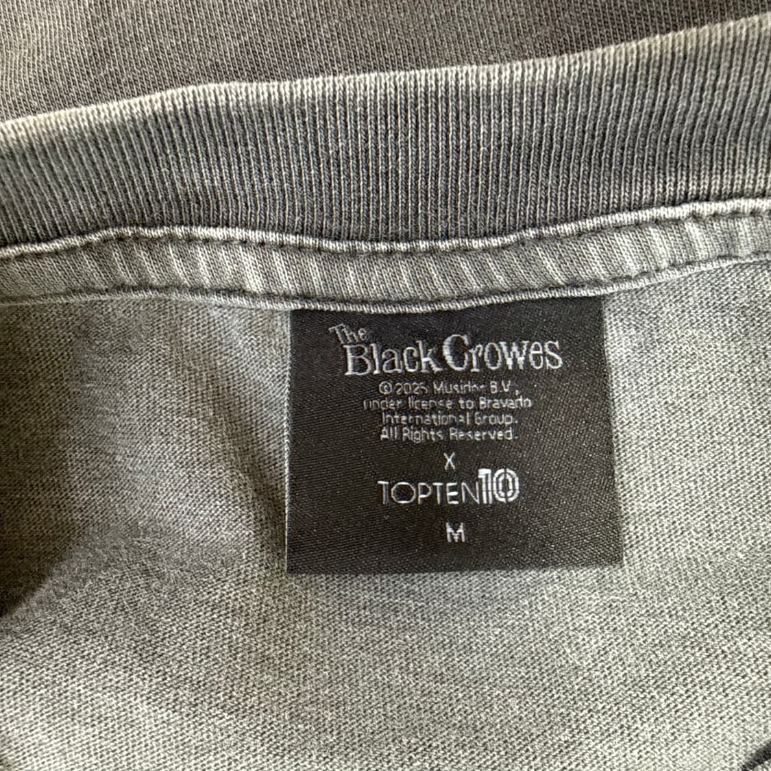 M 탑텐 블랙크로우스 반팔티 0304T 상품이미지3
