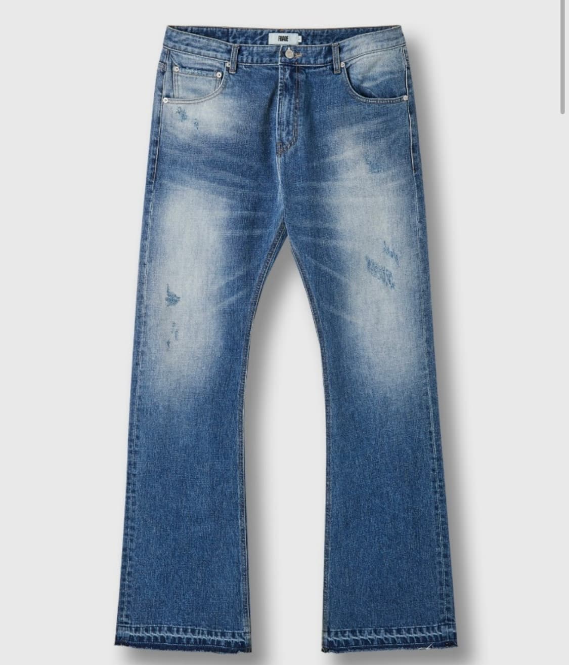 FRAGE X 트렌드스페이스 플레어 데님 L사이즈 상품이미지1