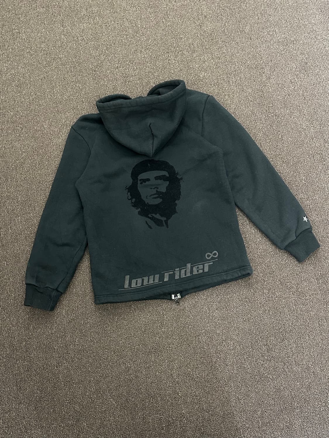 M)Low Rider 90s 빈티지 우라하라 플리스 후드집업 상품이미지7