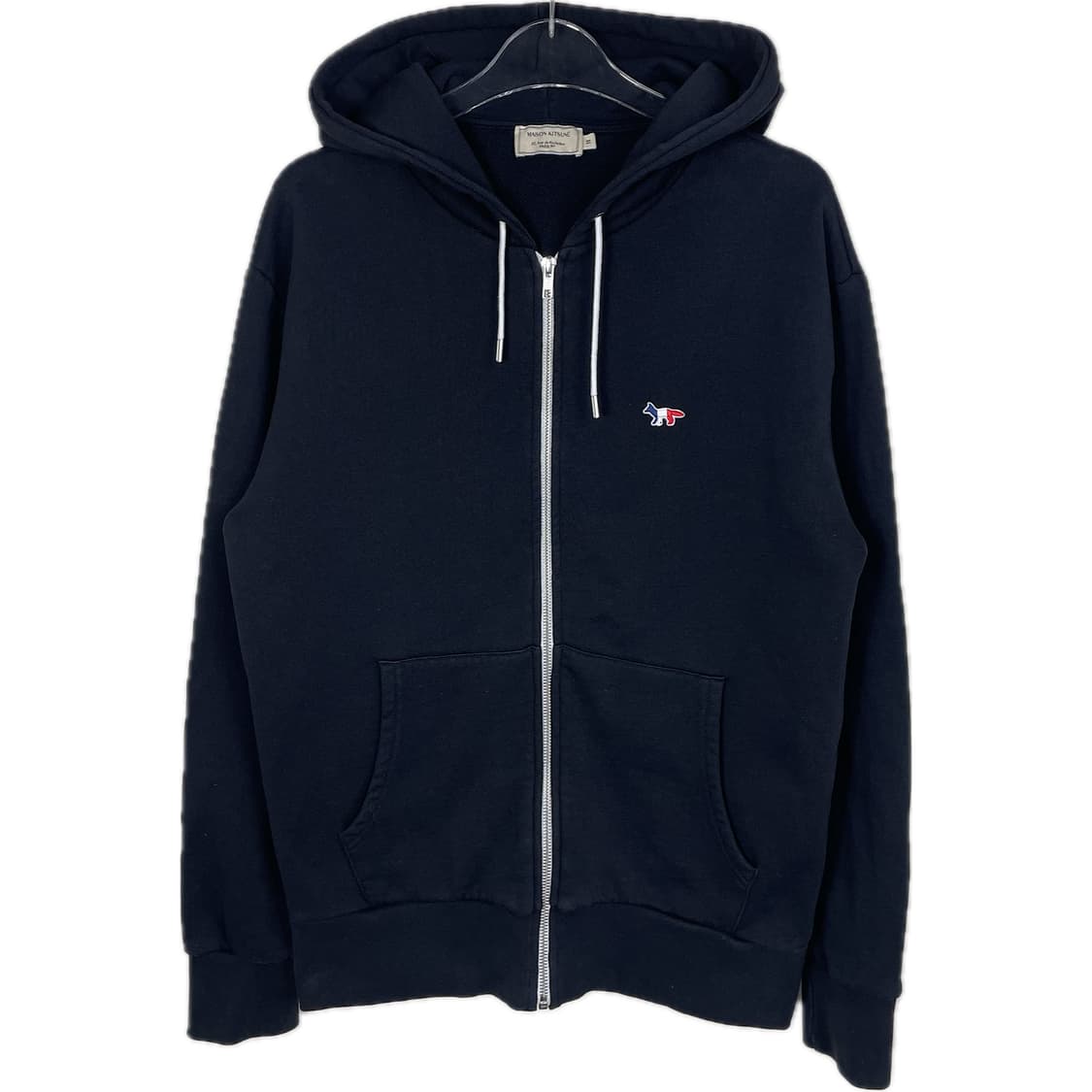 [M] 메종 키츠네 트리 폭스 자수로고 후드 집업 상품이미지1