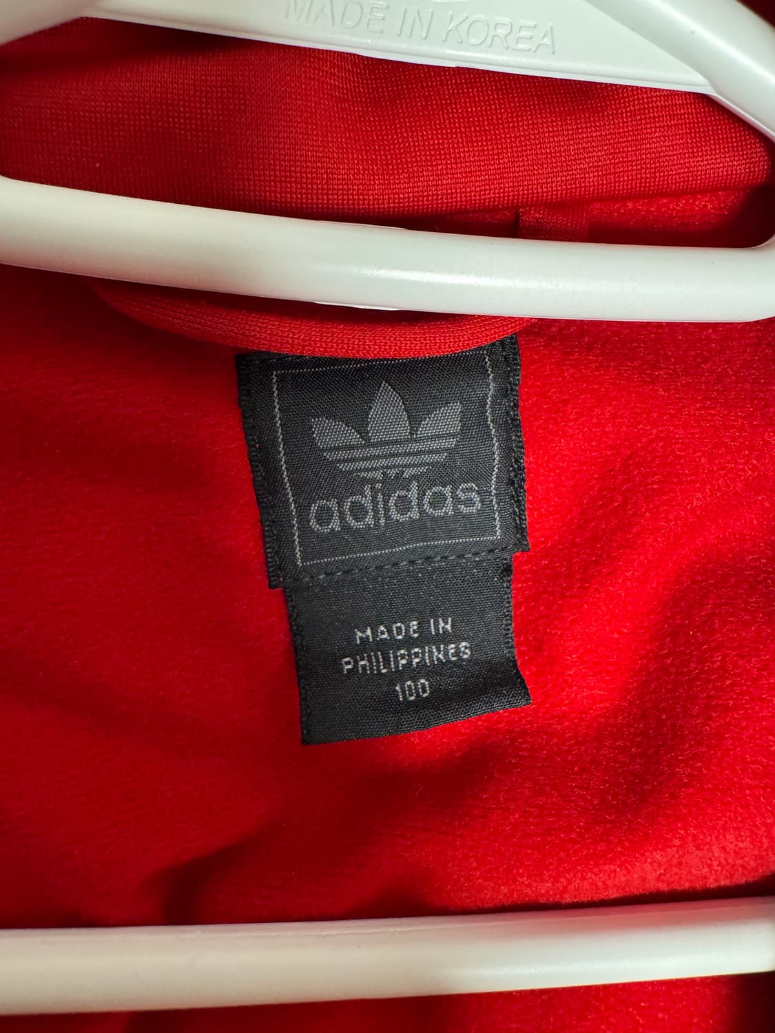 아디다스 구 저지 트랙탑 레드 상품이미지1