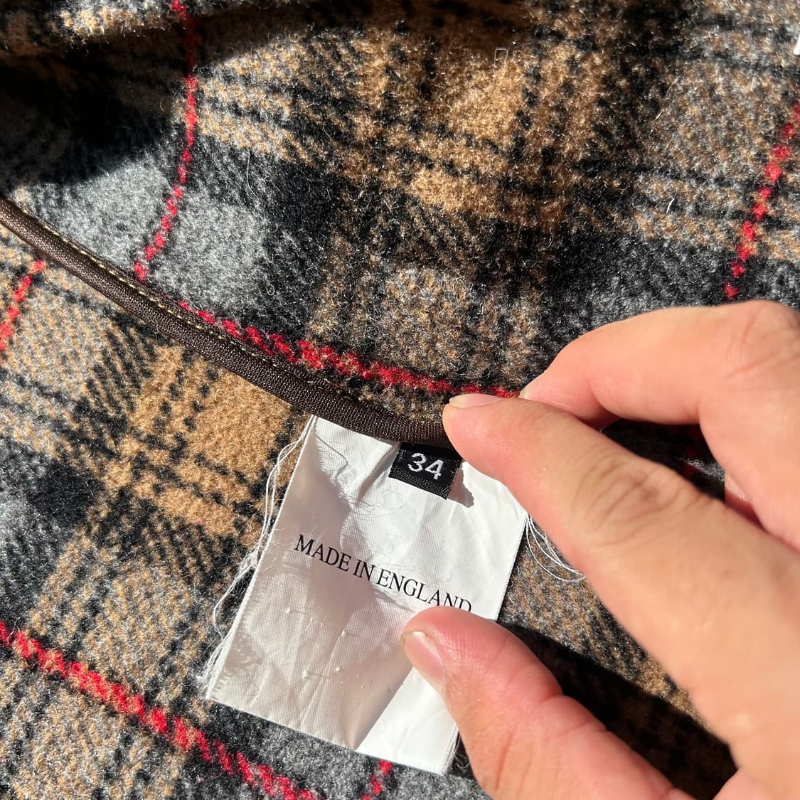 [xs] made in england 더플 코트 상품이미지5