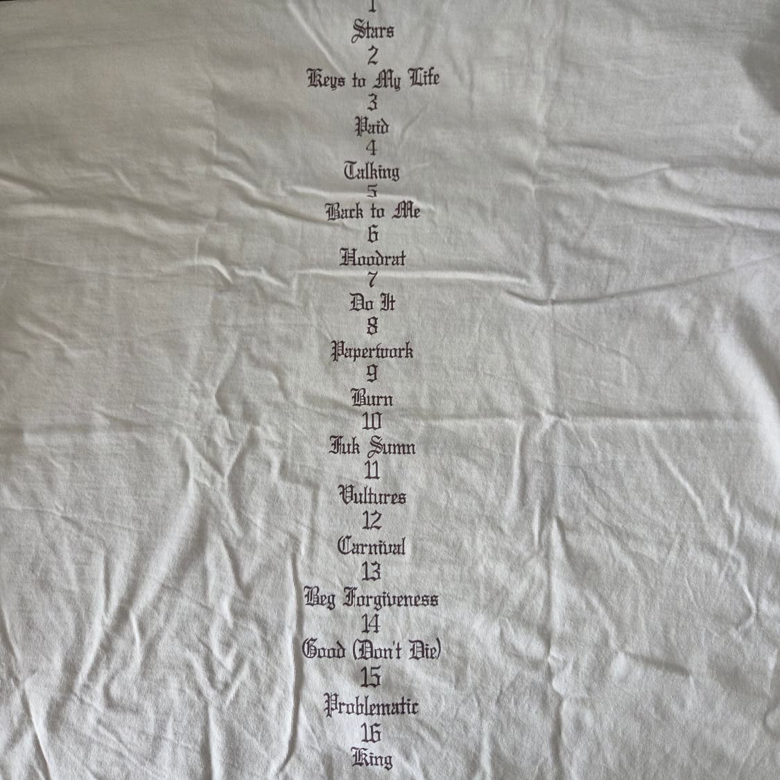 벌쳐스 1 롱슬리브 화이트 2 상품이미지4