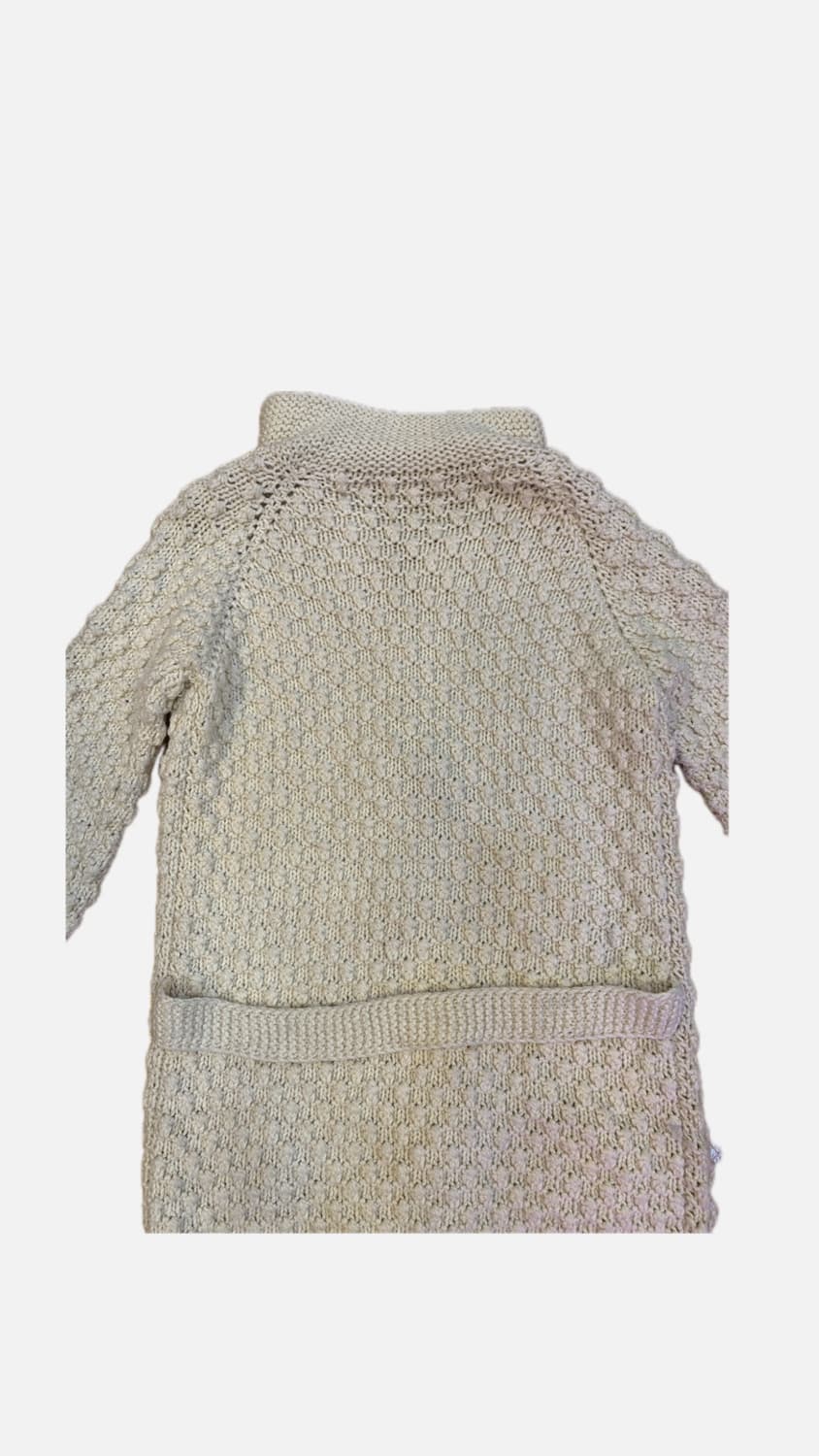 Ivory Long Knit Cardigan 상품이미지4