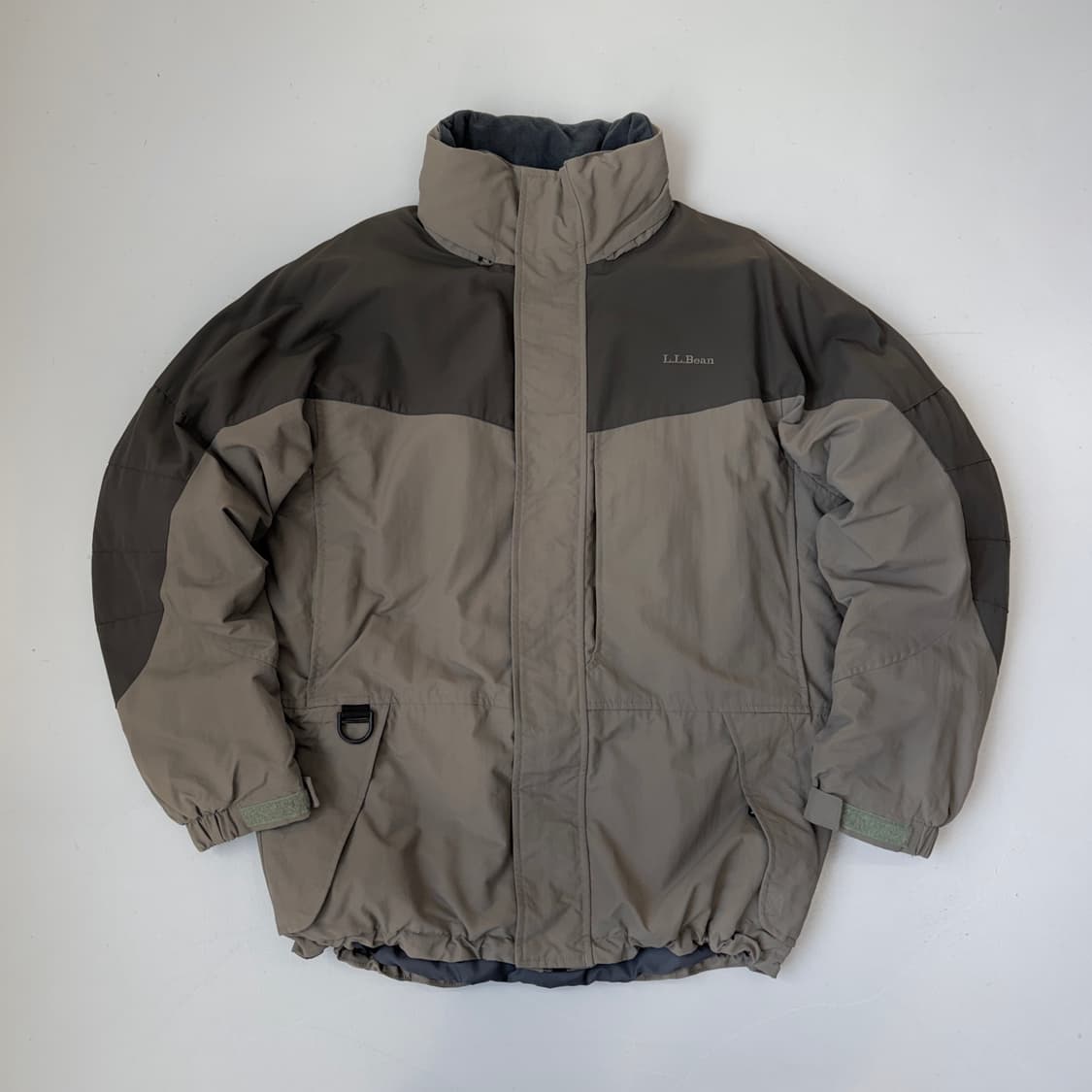 엘엘빈 고프코어 3M 신슐레이트 브라운 배색 바람막이 점퍼 자켓 상품이미지2