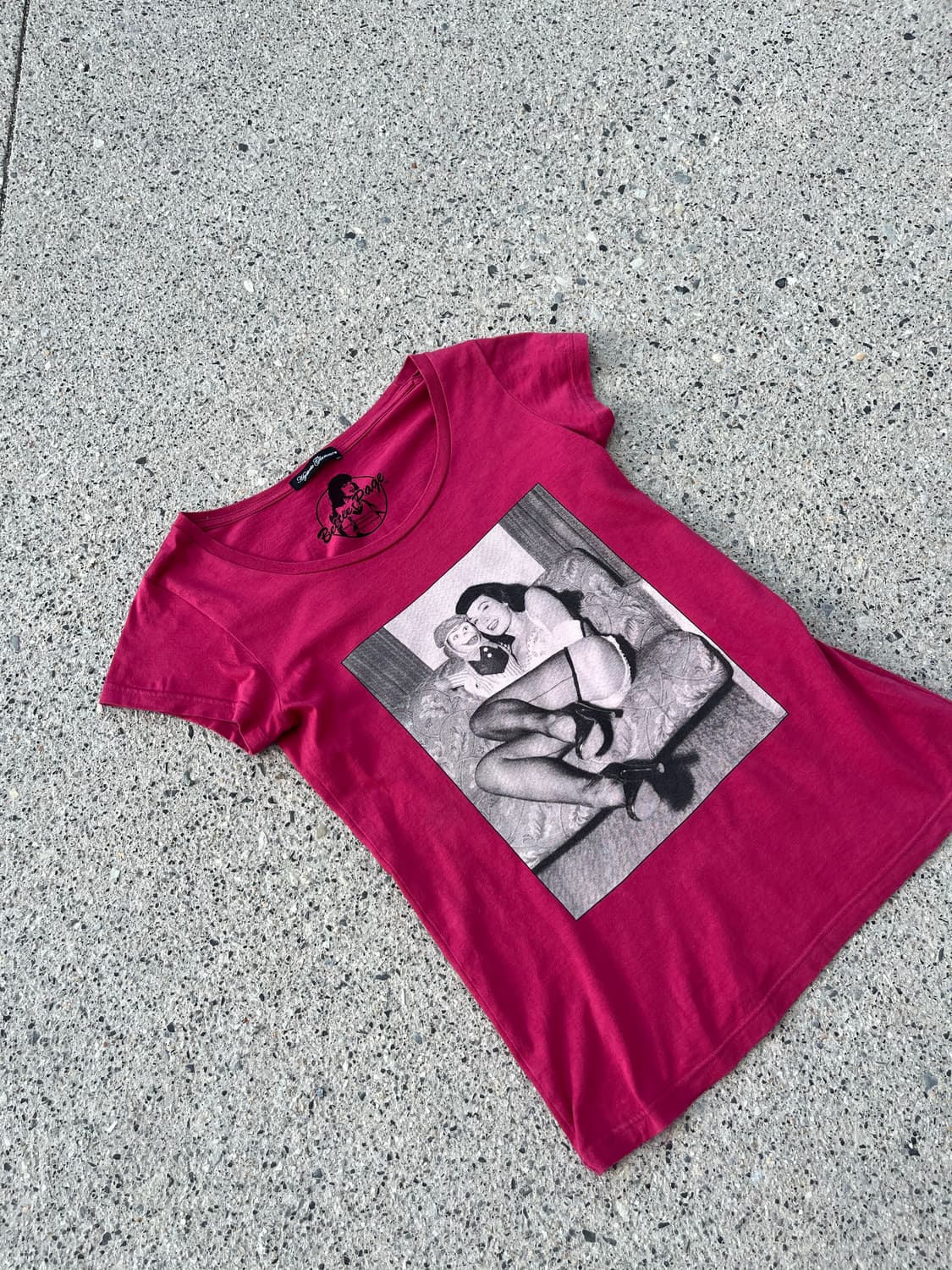 Hysteric glamour 게리 페이지 반팔티셔츠 상품이미지2