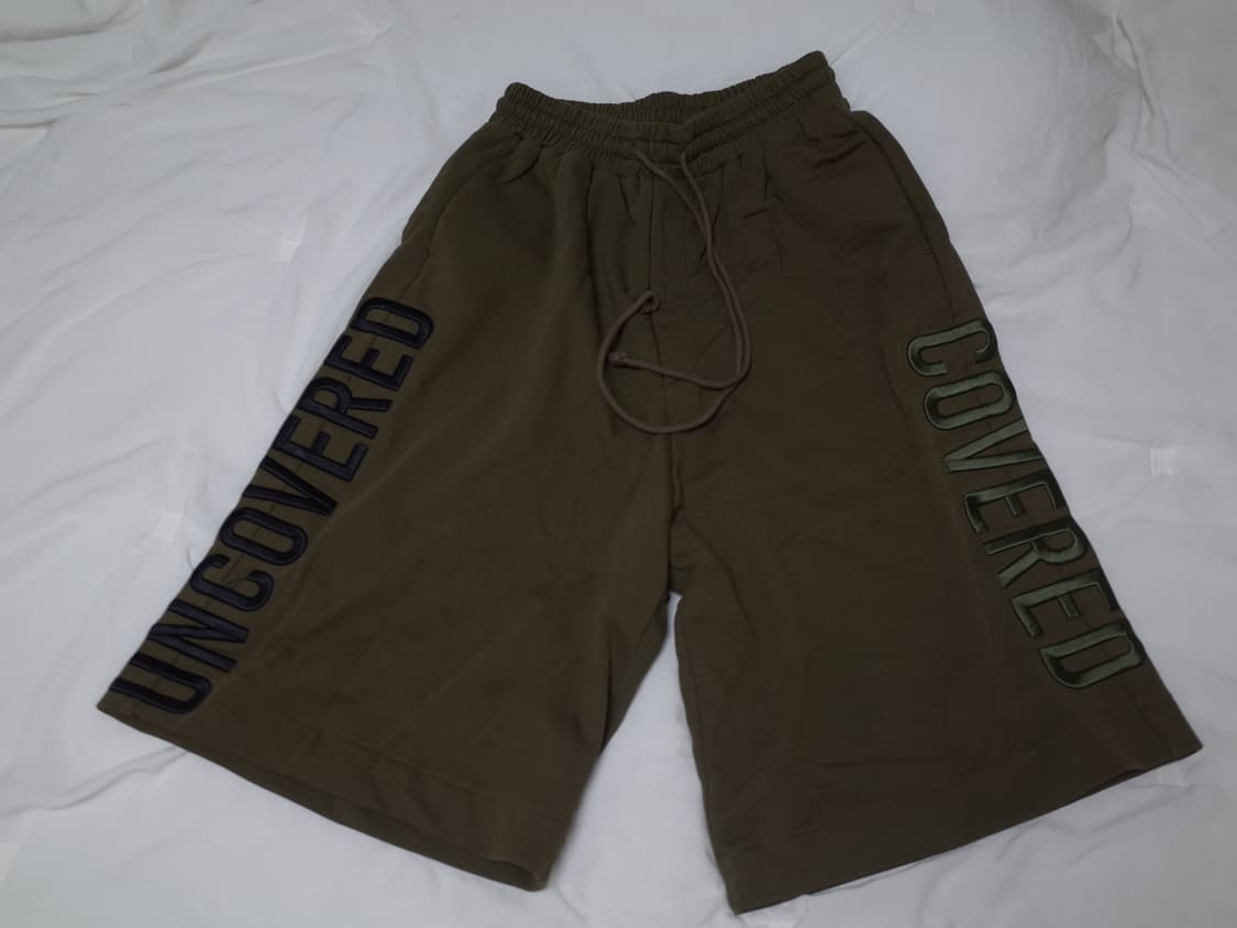 [46] 준지 (Juun.J) UNCOVERED 코튼 스웨트 하프 팬츠 상품이미지2