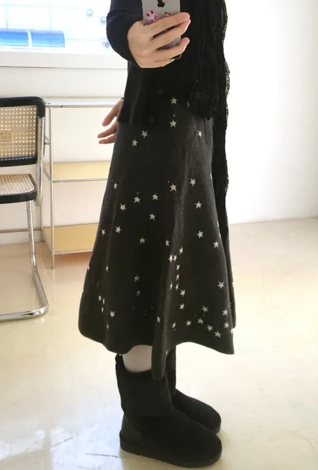 이즈이즈 나의나인 별 스커트  상품이미지1