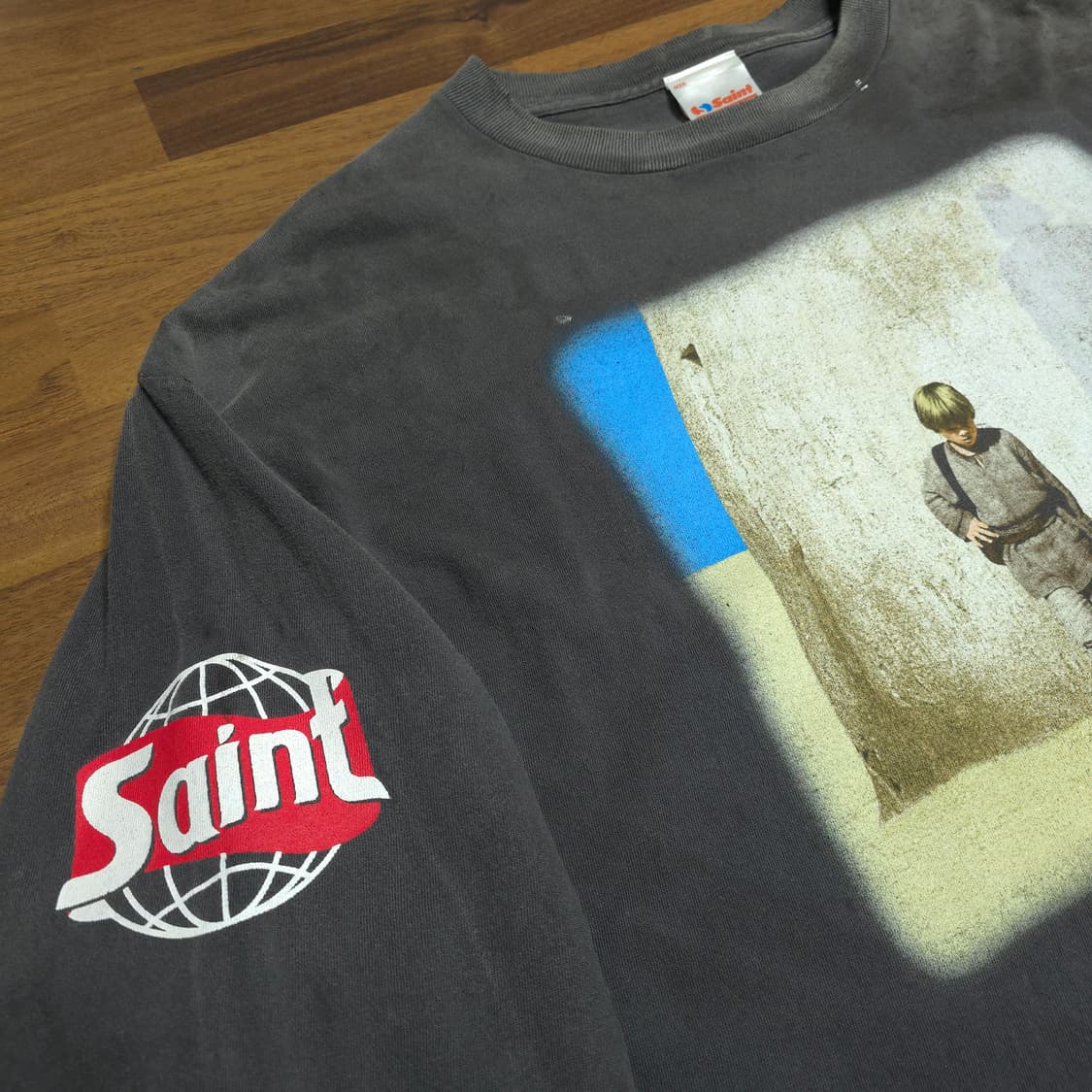 [2XL]세인트미카엘x스타워즈 롱슬리브 블랙 상품이미지3