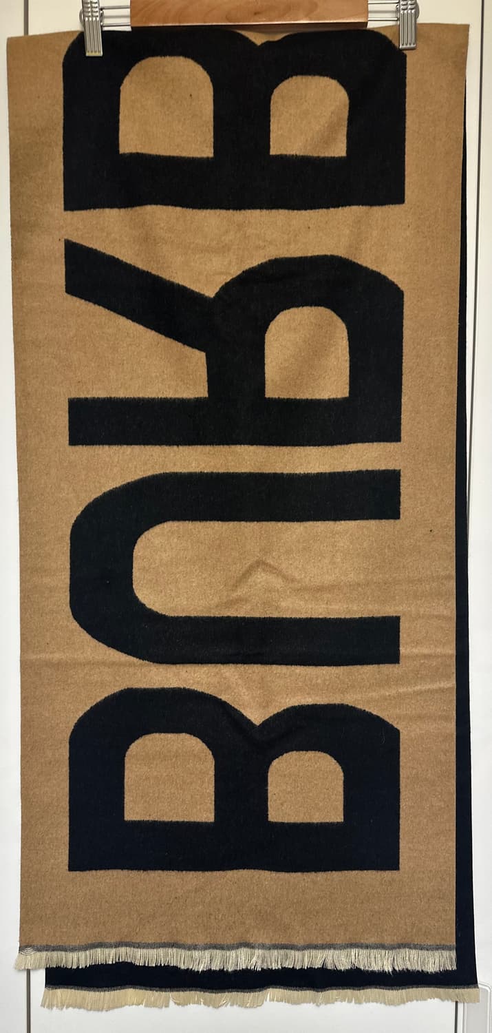 버버리 로고 캐시미어 블랭킷 머플러 남여공용 상품이미지3