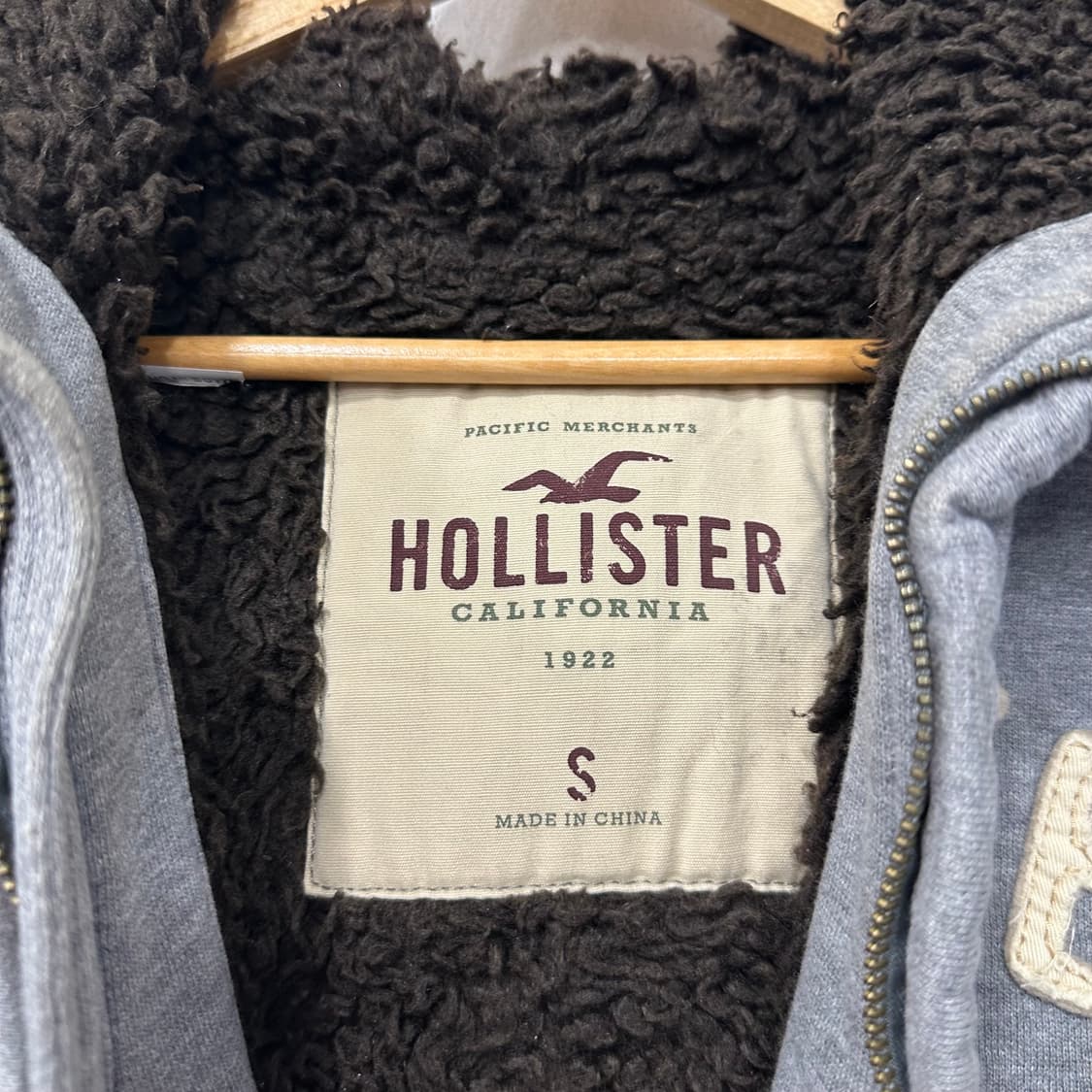 홀리스터 보아 후드집업 상품이미지4