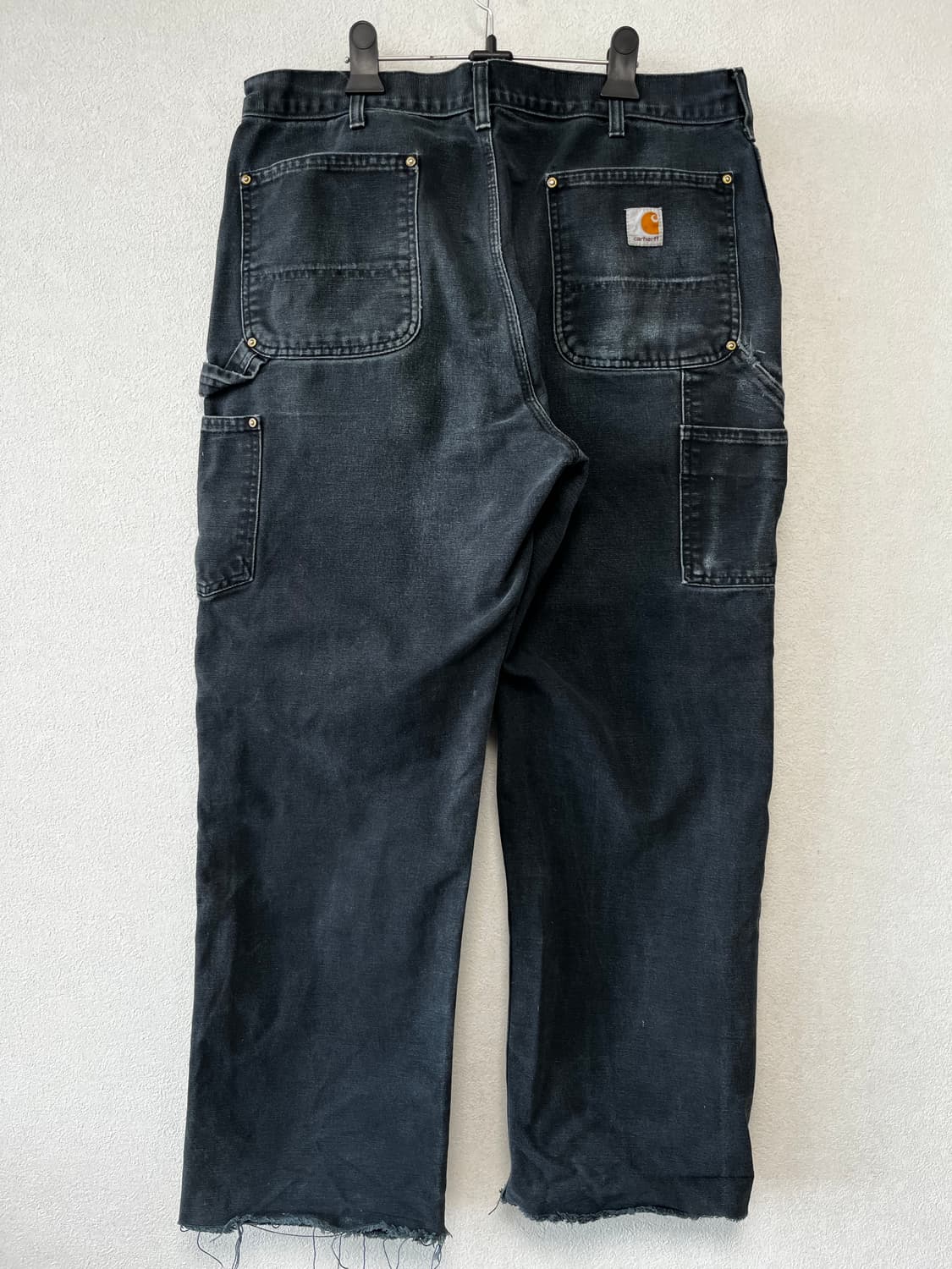 Carhartt B01 BLK 칼하트 빈티지 더블니 팬츠 상품이미지4