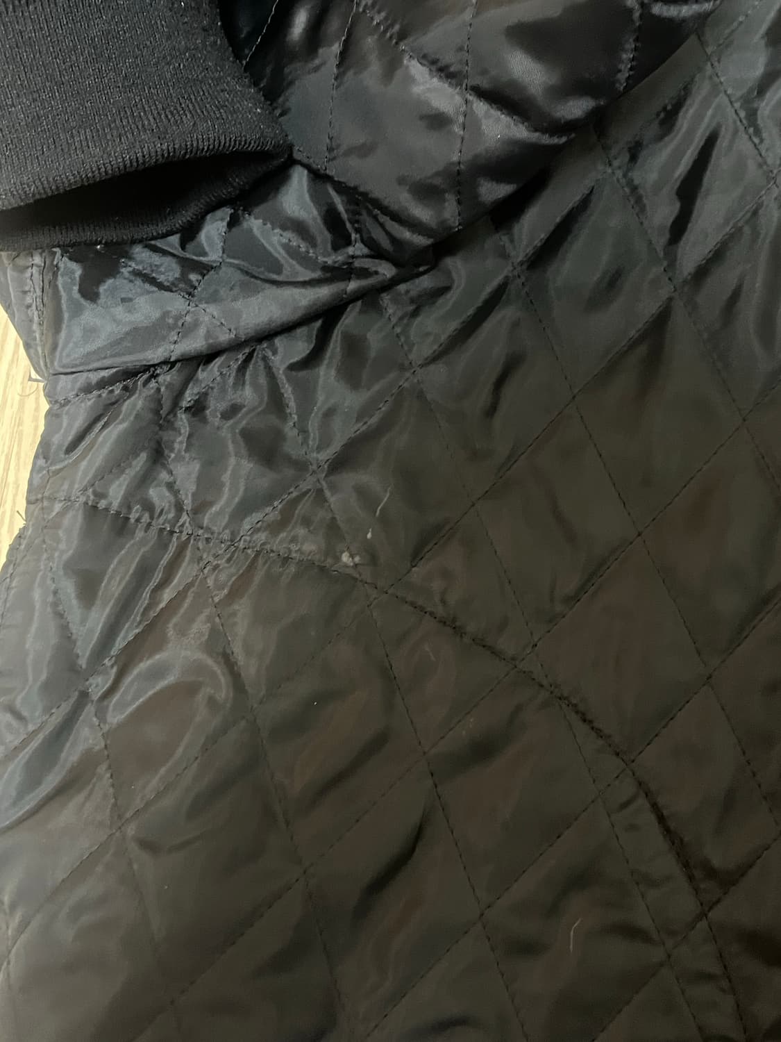 XXL CDG 꼼데가르송 스태프 퀼팅 봄버 자켓 상품이미지3