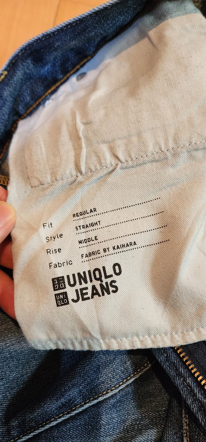 유니클로 데님팬츠 36 상품이미지6