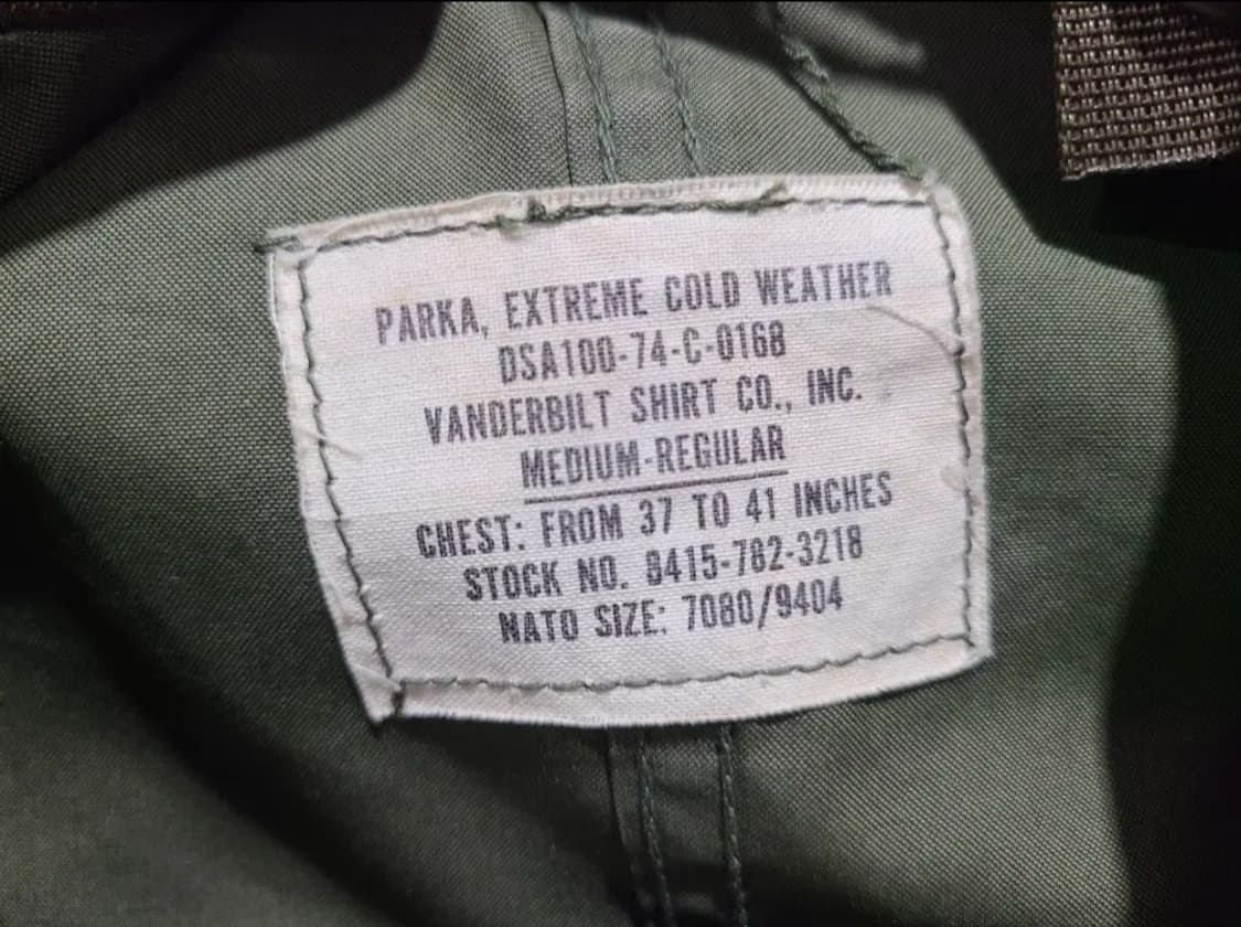 (추후 지퍼사진 수정) 70년대 피쉬테일 파카 (M-R) 상품이미지3