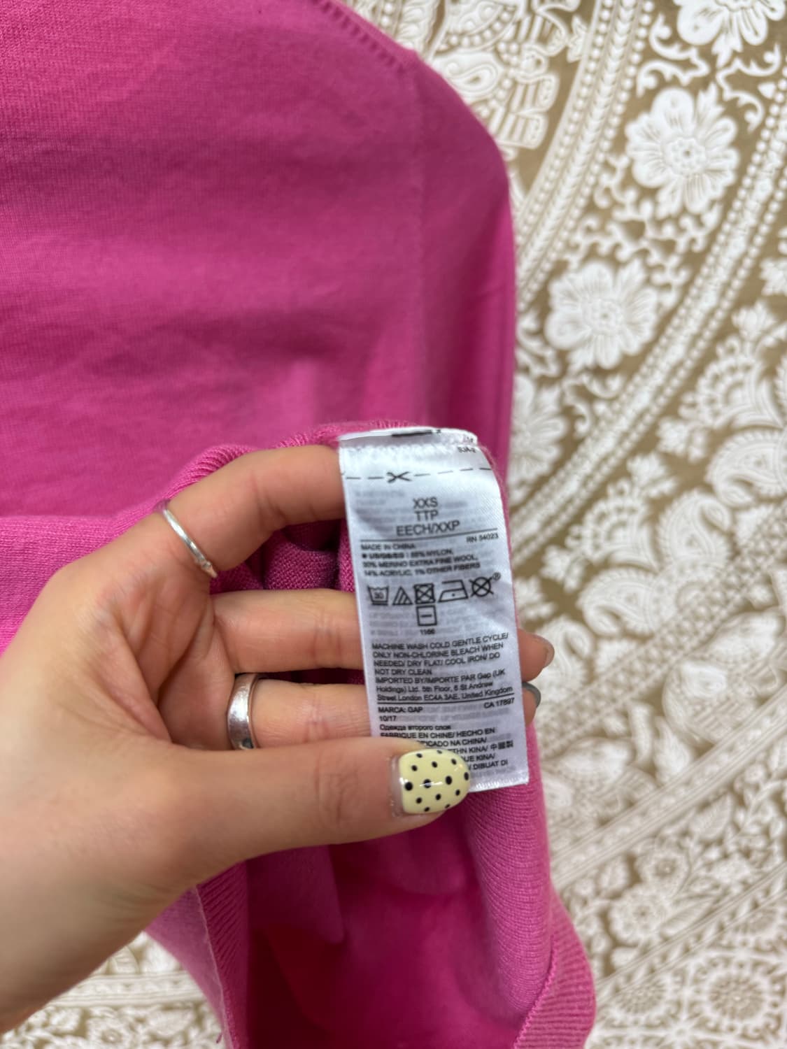 갭 GAP 여성 빈티지 불독 니트  상품이미지5