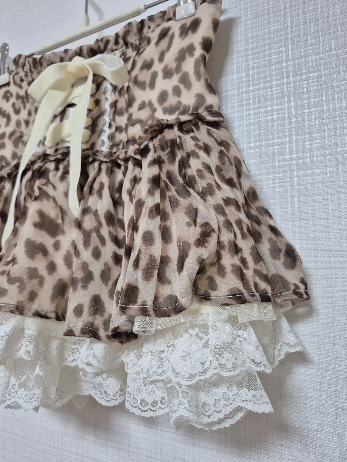 리즈리사 초고전템 히메카지 라떼갸루 쵸코 호피 쉬폰 스카팡입니다 ♡♡ 상품이미지2