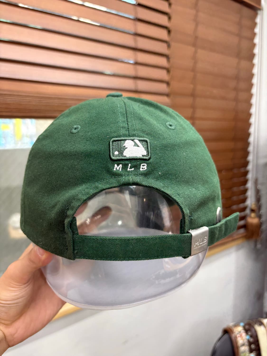 MLB 엠엘비 LA다저스 그린 볼캡 모자 상품이미지3