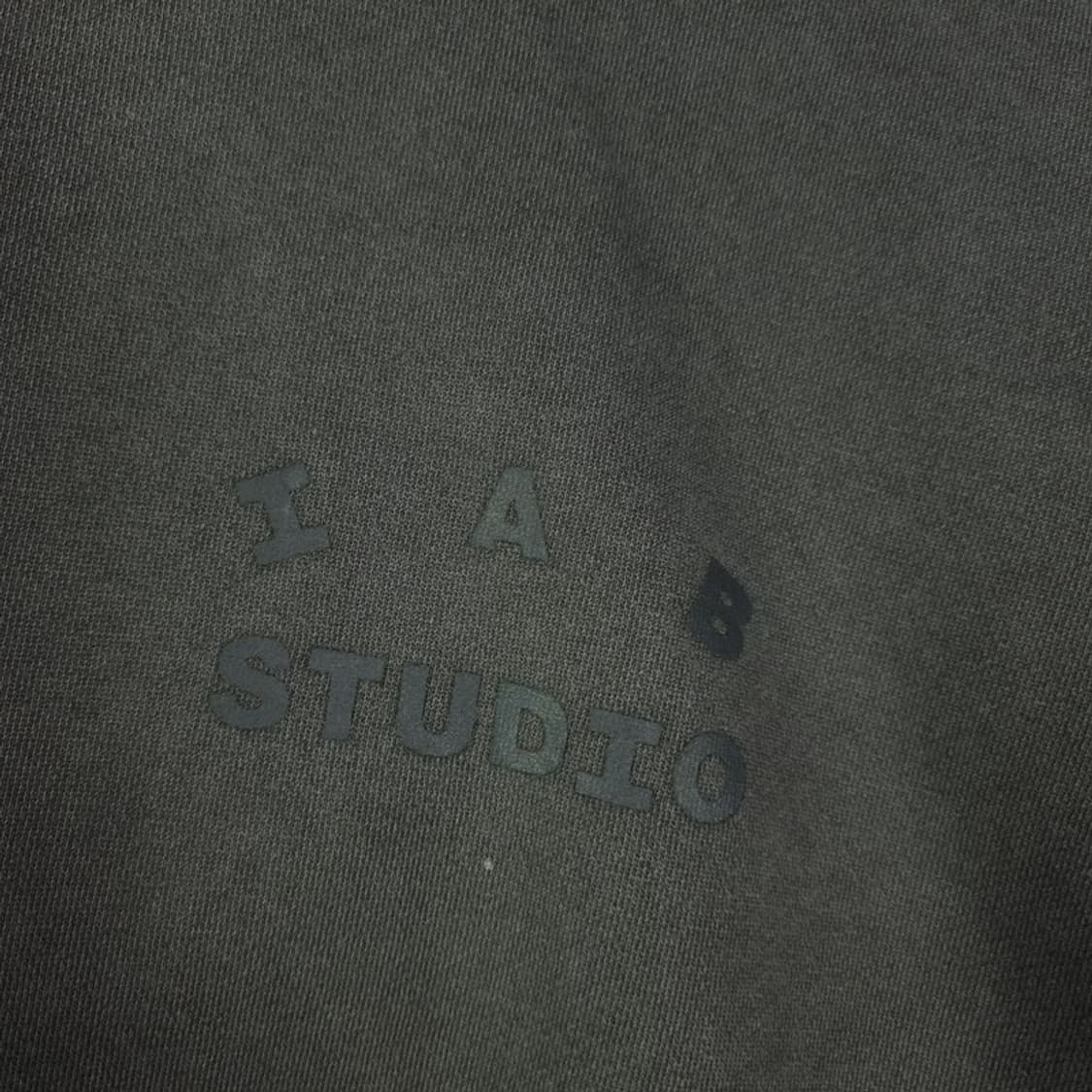 [아이앱 스튜디오] 피그먼트 워시드 오버사이즈 맨투맨 챠콜 P01347 상품이미지8
