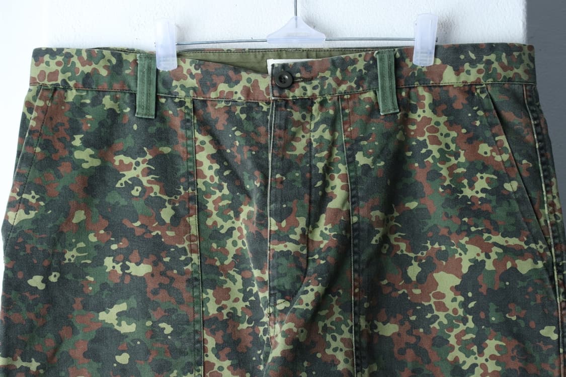 (2XL-3XL) 버튼 반바지 팬츠 빅사이즈 카모 밀리터리-P9986 상품이미지3