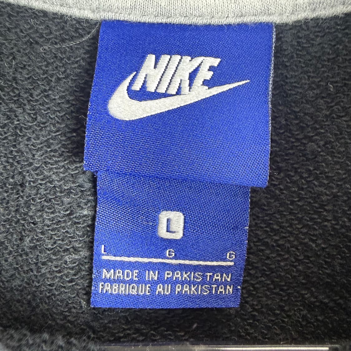 (무료배송)L) 나이키 스우시 맨투맨 블랙 상품이미지3