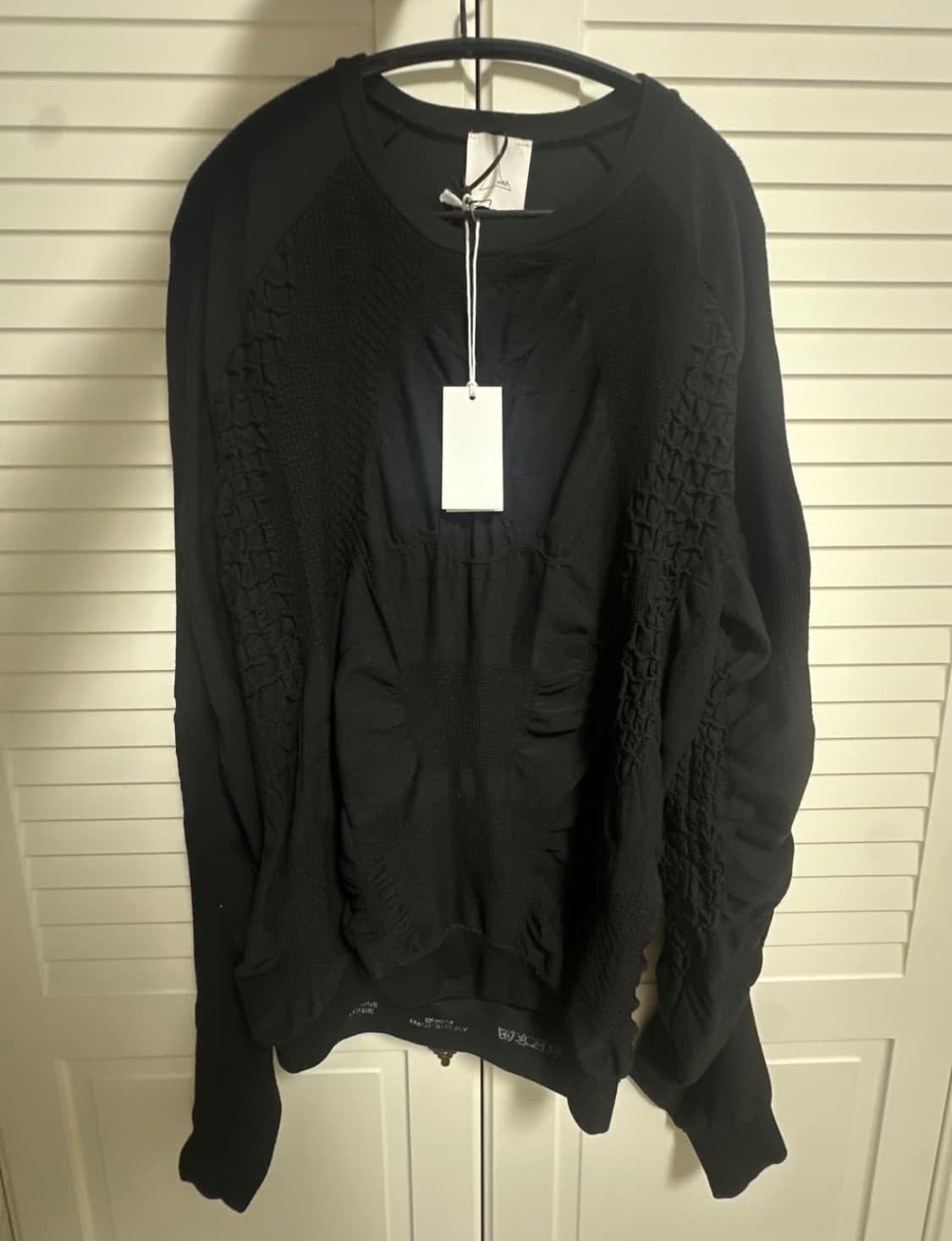 M) ROA Round Neck 2.0 3D Seamless Black 상품이미지2