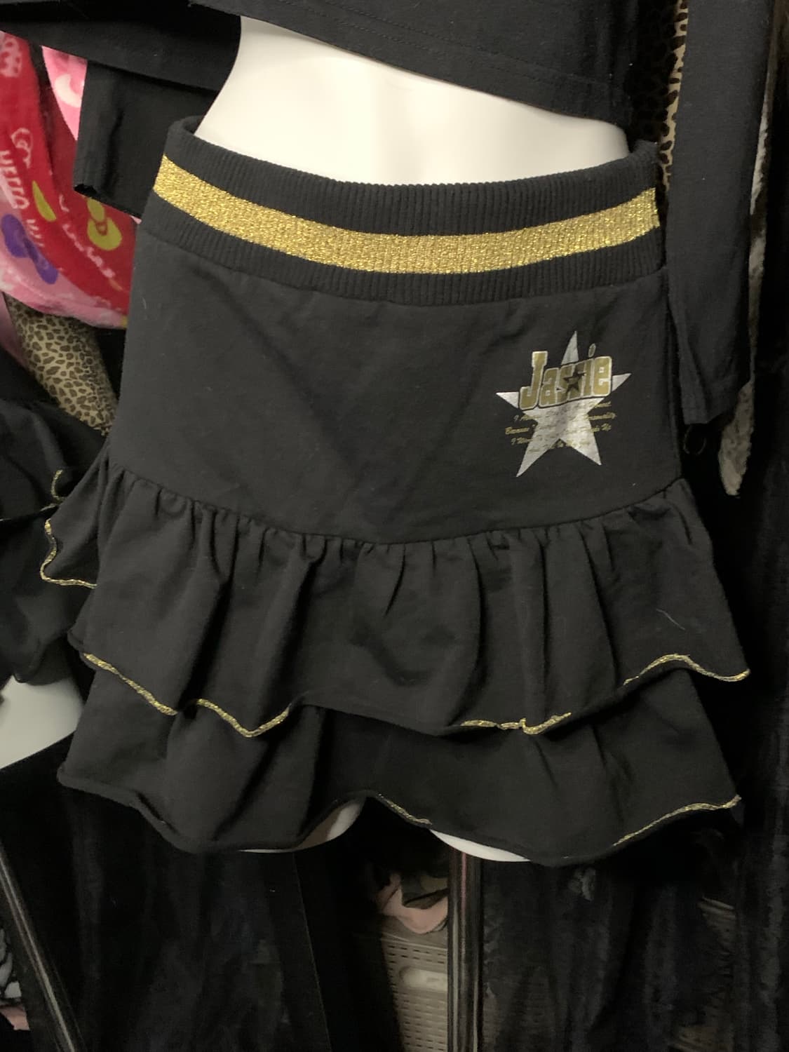 y2k 검골 캉캉 밴딩 스커트 상품이미지2