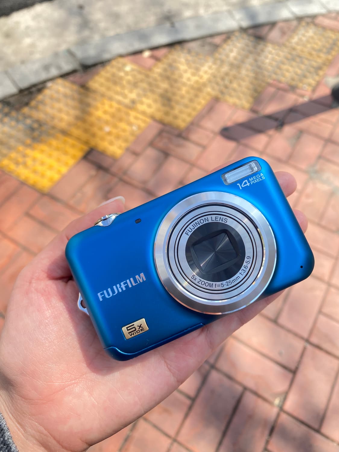 미품.풀박-후지필름 finepix jx280 블루 빈티지디카 상품이미지8