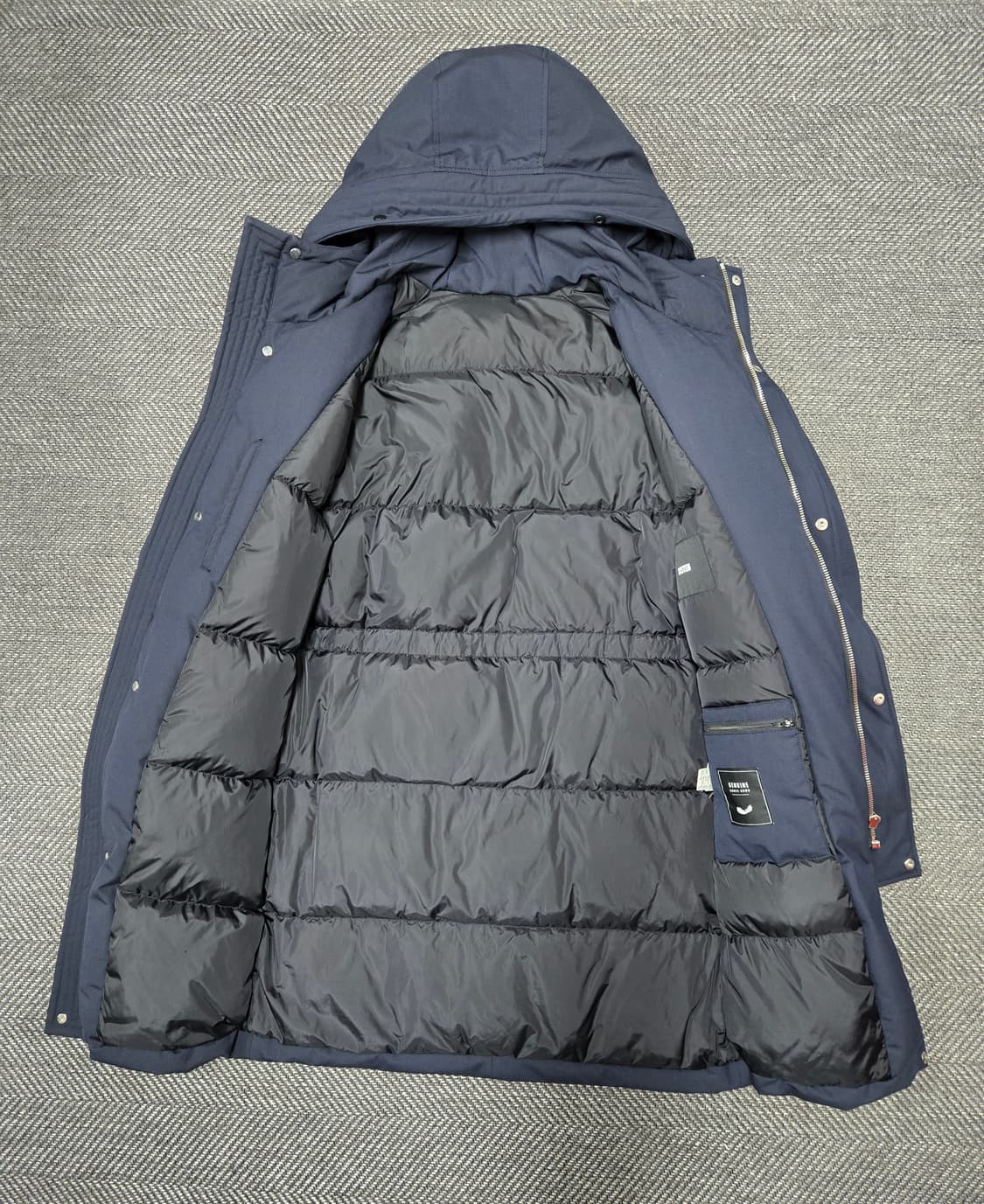 한섬 시스템 옴므 구스다운패딩 롱패딩 상품이미지3