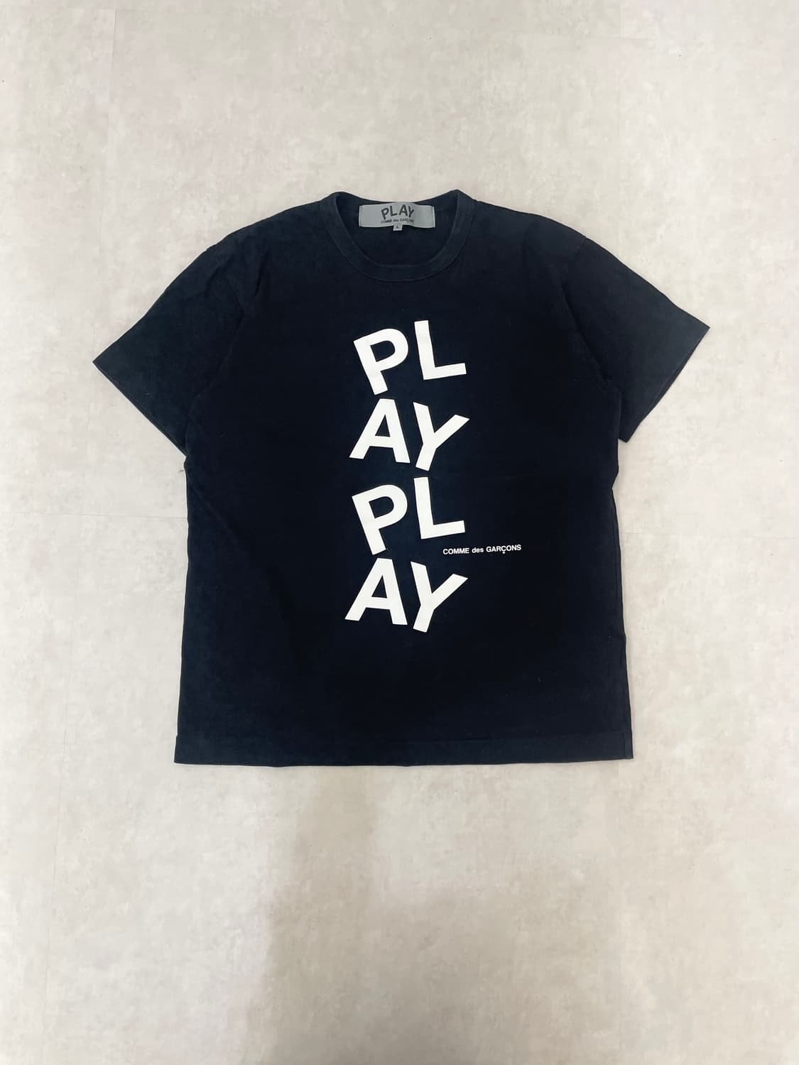 comme des garcons play logo t-shirt 상품이미지1